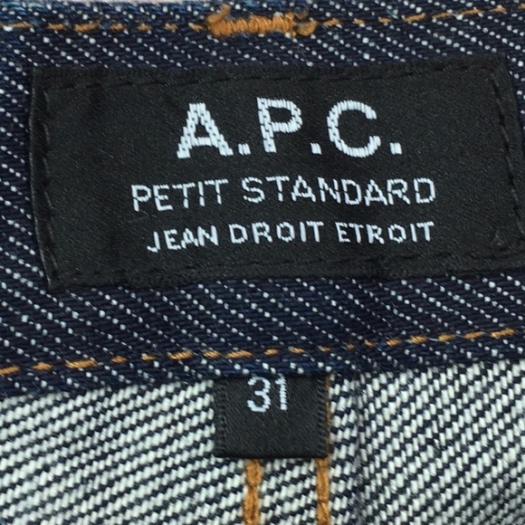⭐️A.P.C. Petite Standard Jean Droit Etroit Jean 31 - Picture 6 of 11